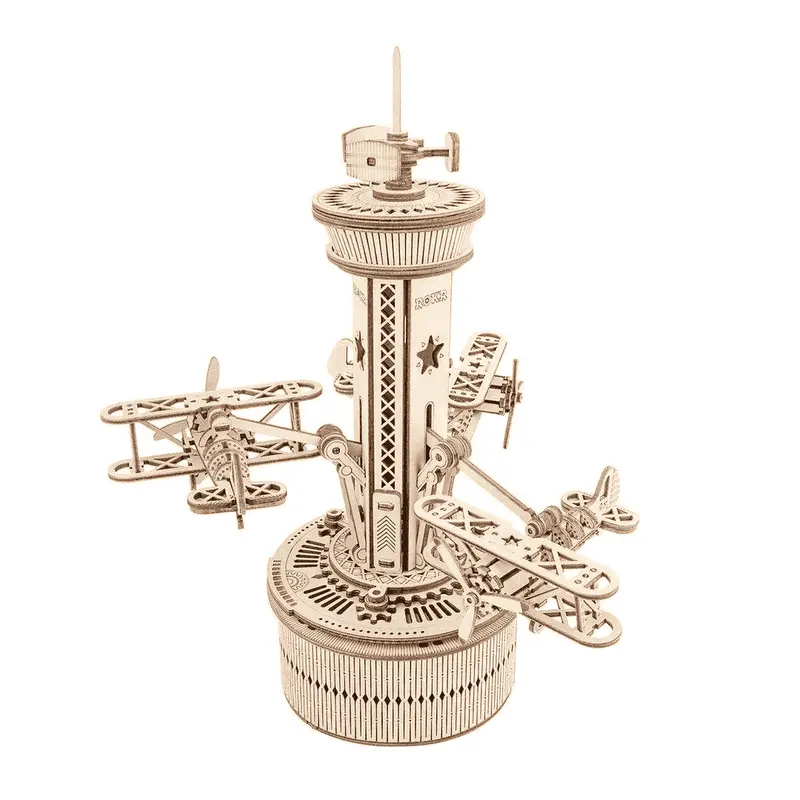 Maqueta Caja De Musica Torre Control Avi