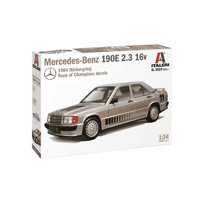 Maqueta Coche Mercedes Benz 190E 1/24