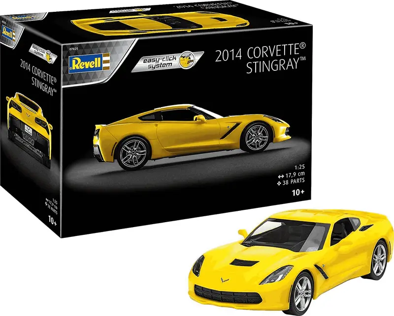 Maqueta Corvette 2014 Escala 1/25 Easy c