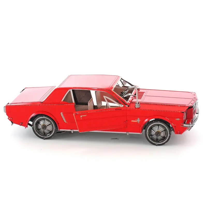Maqueta de Metal Earth - 1965 Ford Mustang Coupe - Red