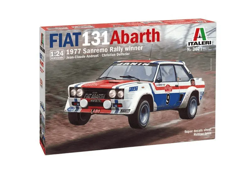 Maqueta Fiat Abarth 1977 SanRemo 1/24