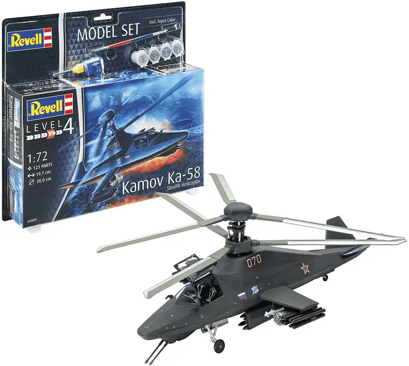 Maqueta Helicoptero Kamov Ka-58 Stea Set