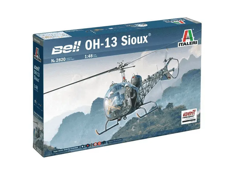 Maqueta Helicoptero OH13 Korea 1/48