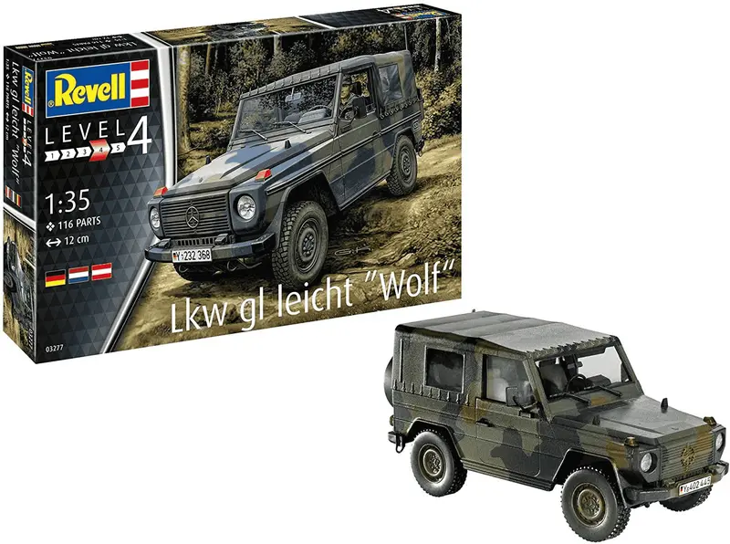 Maqueta Mercedes Lkw gl leicht 'Wolf'