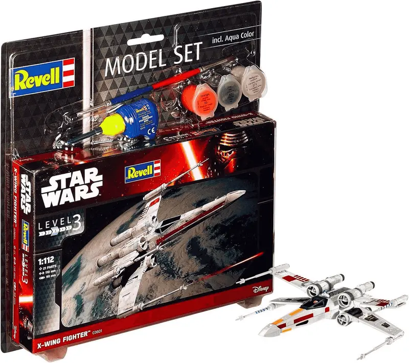 Maqueta Model Set Caza X-Wing Star Wars