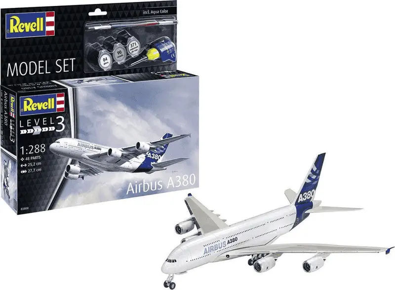 Maqueta ModelSet Airbus A380 Revell