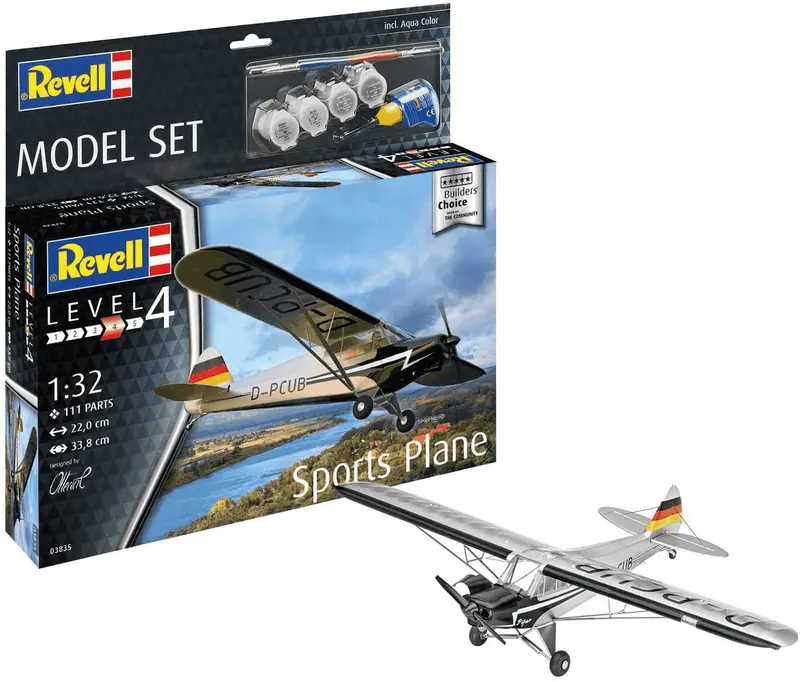 Maqueta ModelSet Avion 1/32 Builders Spo