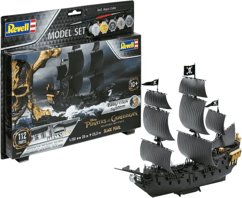 Maqueta ModelSet Barco Perla Negra. Reve