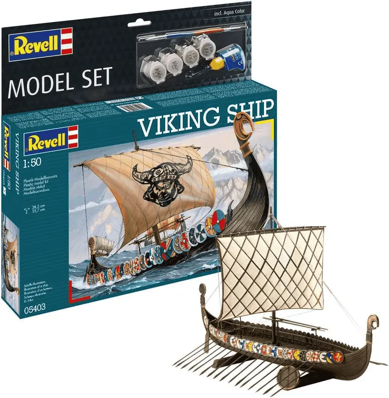Maqueta ModelSet Barco Vikingo Revell