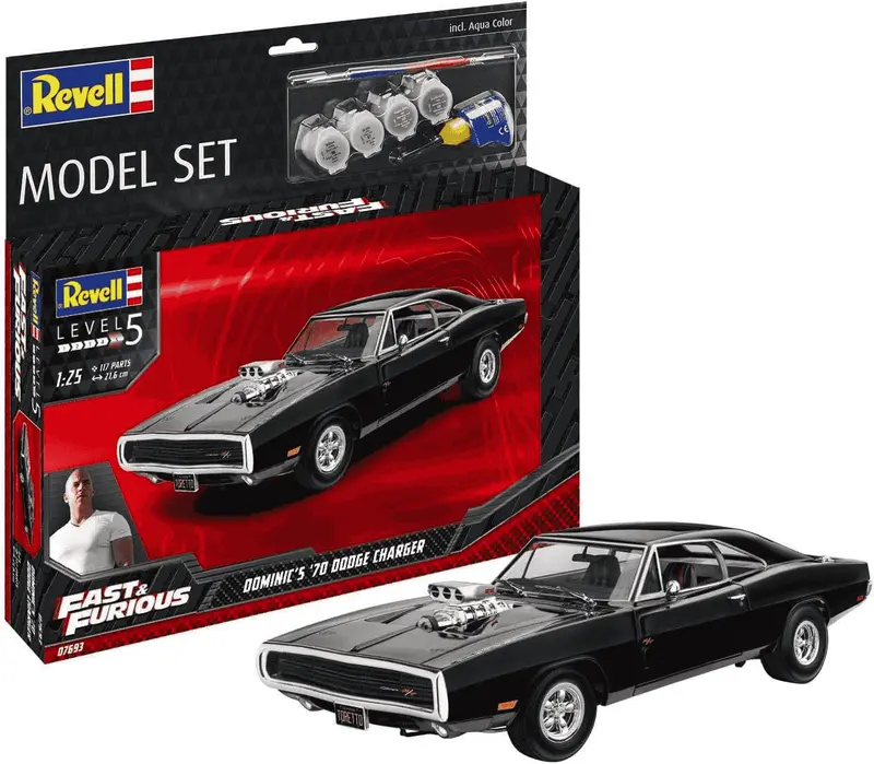 Maqueta ModelSet Coche Dodge Charge 70 D