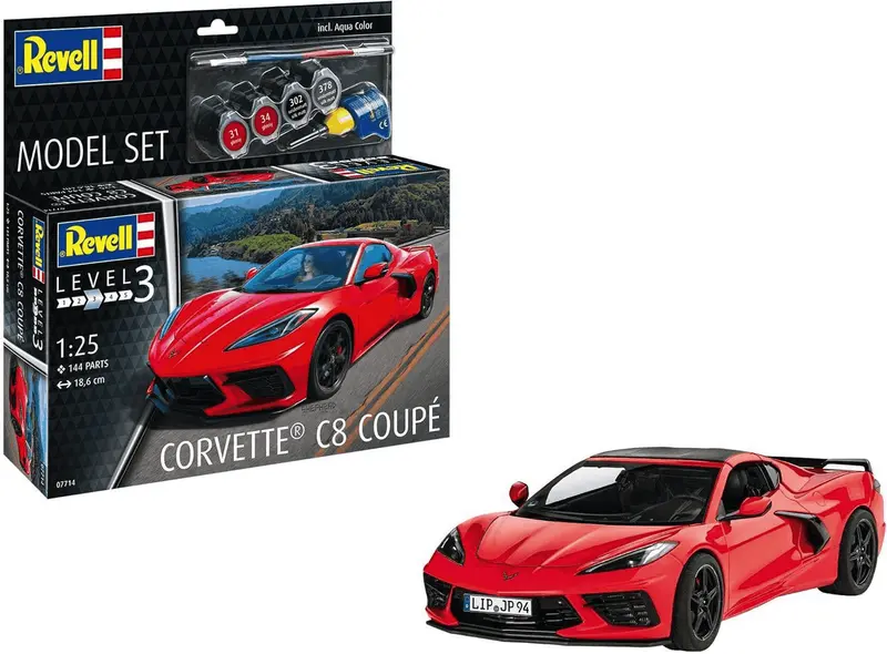 Maqueta ModelSet Corvette C8 Coupe