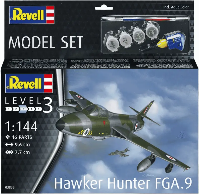 Maqueta ModelSet Hawker Hunter FGA9 Avio