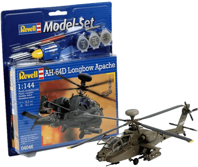 Maqueta ModelSet Helicoptero Apache Long