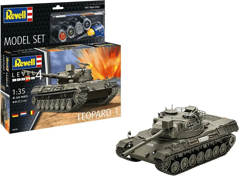 Maqueta ModelSet Leopard 1 Revell