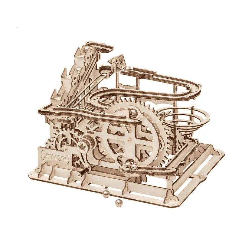 Maqueta Montaña Rusa Rueda Hidraulica
