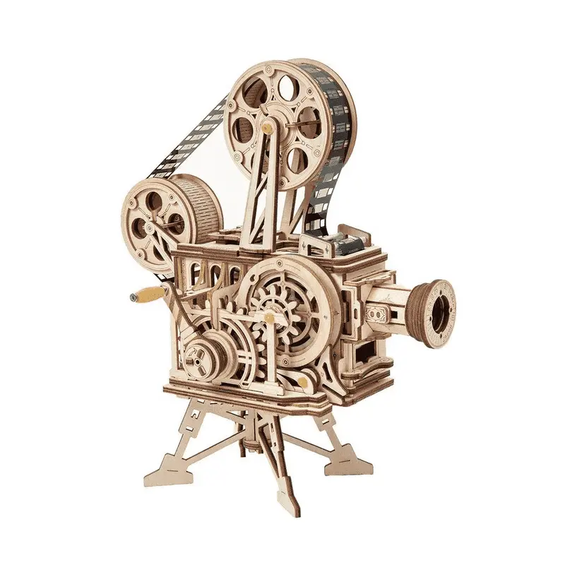 Maqueta Proyector Vintage 3D