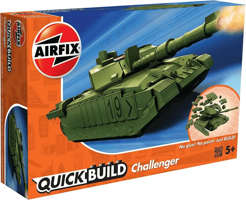 Maqueta Quickbuild Tanque Challenger Ver
