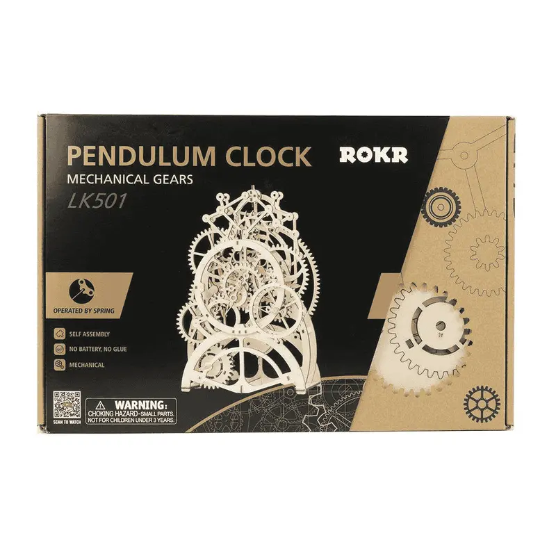Maqueta Reloj Con Péndulo