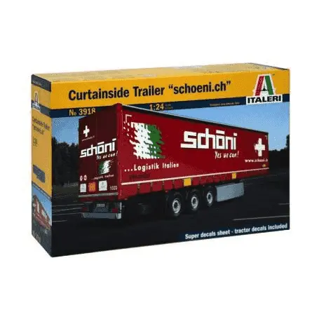 Maqueta Remolque Schoni Camion 1/24