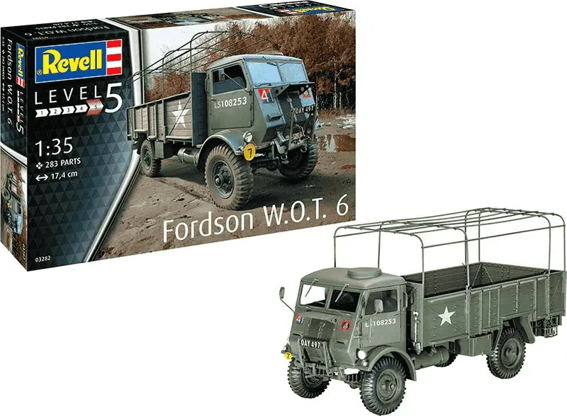 Maqueta Revell Fordson W.O.T. 6