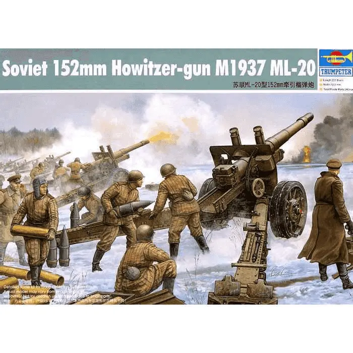 MAQUETA RUSSIAN 152 MM. ML-20 1/35