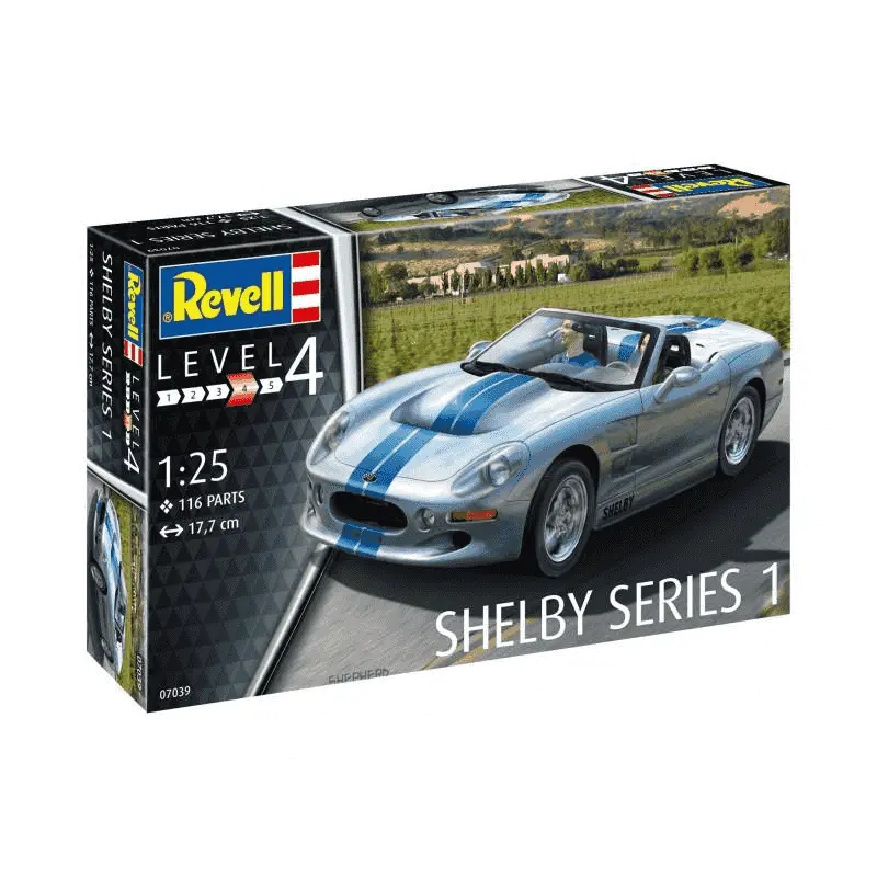Maqueta Shelby Series 1 Escala 1