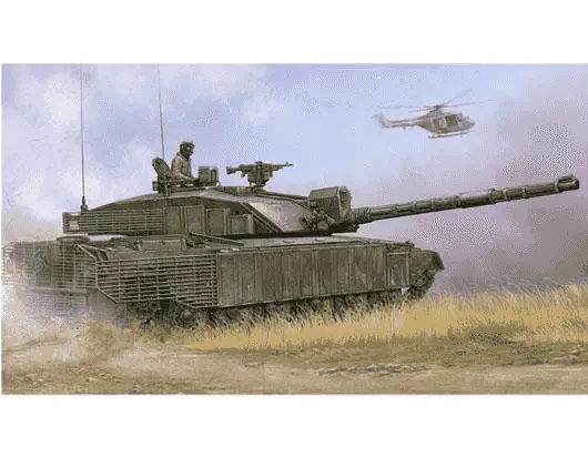 MAQUETA TANQUE 1/35 BRITSH CHALLENGER 2