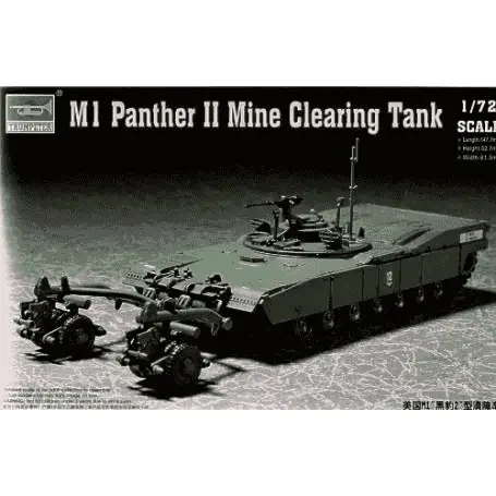 MAQUETA TANQUE 1/35 M1 PANTHER II MINE C
