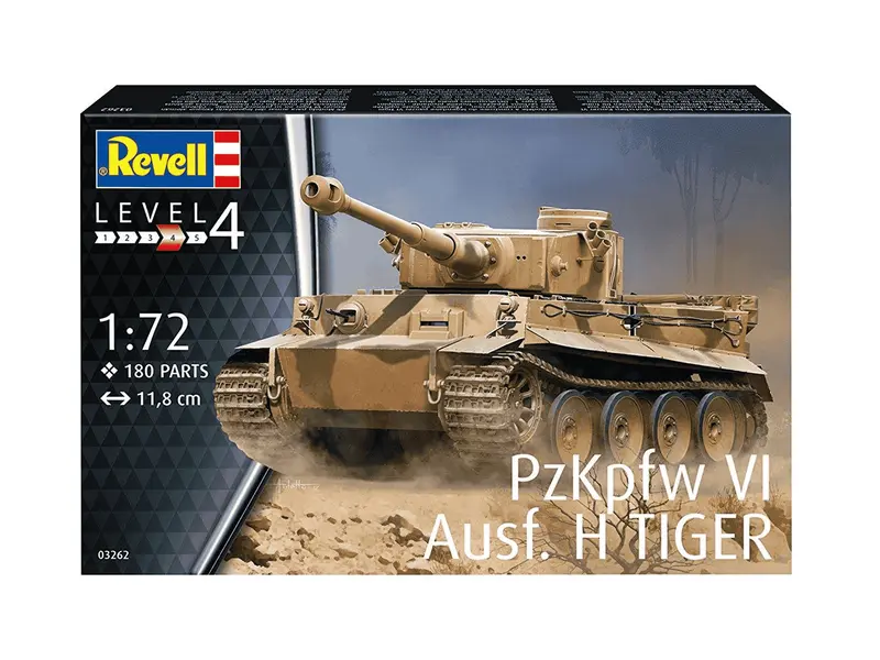 Maqueta Tanque 1/72 Pzkpfw Vi Tiger Ausf