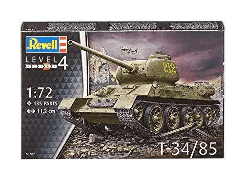 Maqueta Tanque 1/72 T-34/85