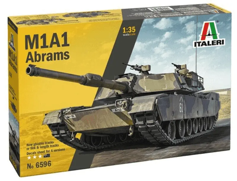 Maqueta Tanque M1A1 Abrams 1/35