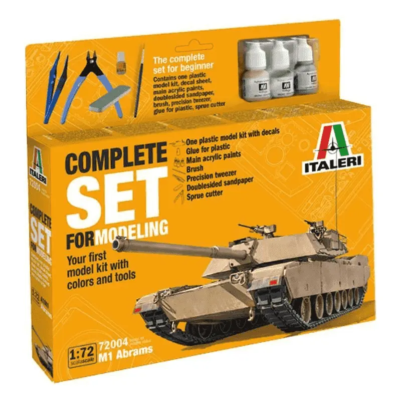 Maqueta Tanque ModelSet 1/72 Abrams