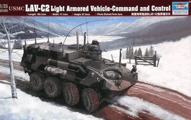 MAQUETA TOAH 1/35 USMC LAV-C2 LIGHT