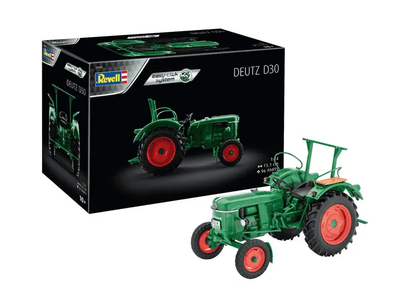 Maqueta Tractor Deutz D30 Escala 1/24