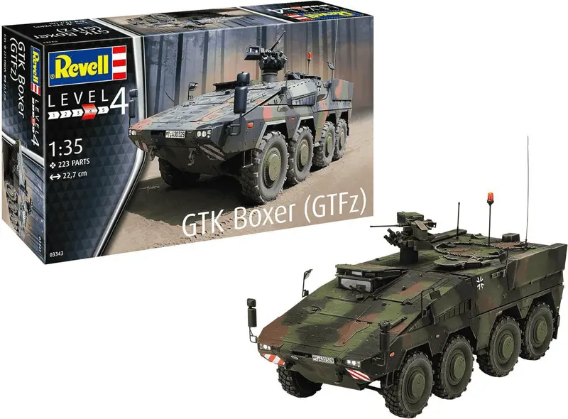 Maqueta Vehículo GTK Boxer GTFz Esc 1/35