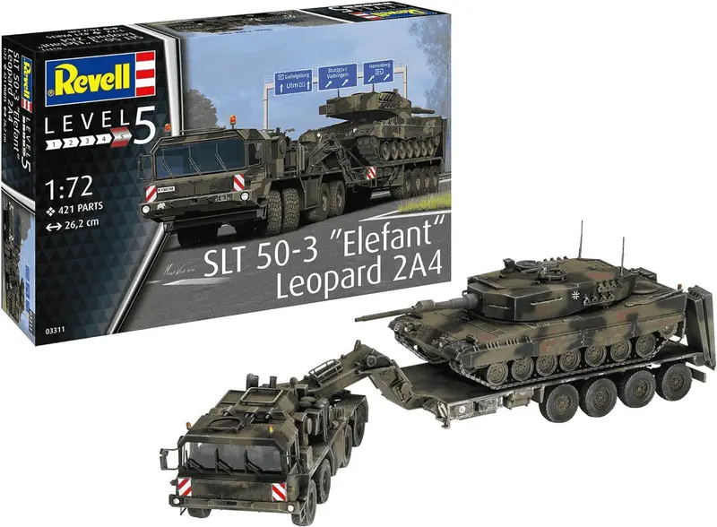 Maqueta Vehículo SLT50-3 Elefant Es 1/72