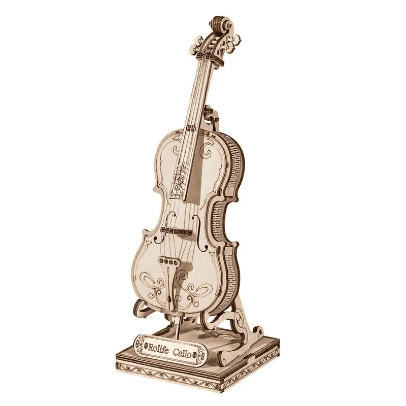 Maqueta Violonchelo 3D