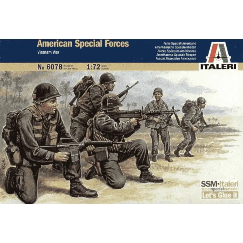 Maquetas Tropas Vietnam WWII 1/72