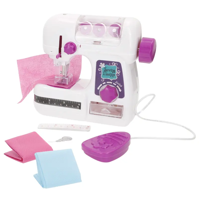 Máquina de coser infantil con luz y accesorios My Home