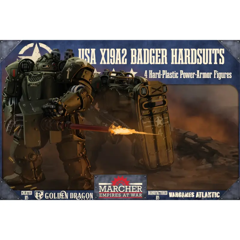 Marcher - X19A2 Badger Hardsuits