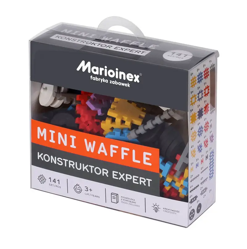 Marioinex - Mini waffle constructor 141 piezas