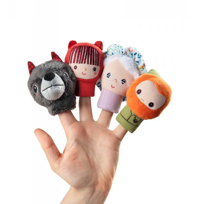 Marionetas de dedo caperucita roja - 83405 lilliputiens