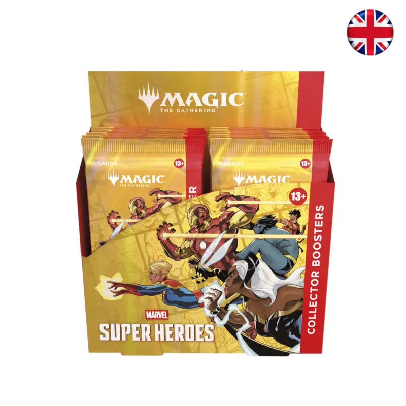 Marvel Super Heroes - Caja de sobres de coleccionista (Inglés)