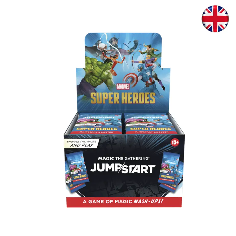 Marvel Super Heroes - Caja de sobres de Jumpstart (Inglés)