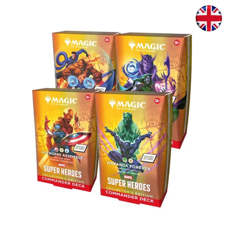Marvel Super Heroes - Mazos de Commander Edición Coleccionista (Inglés)