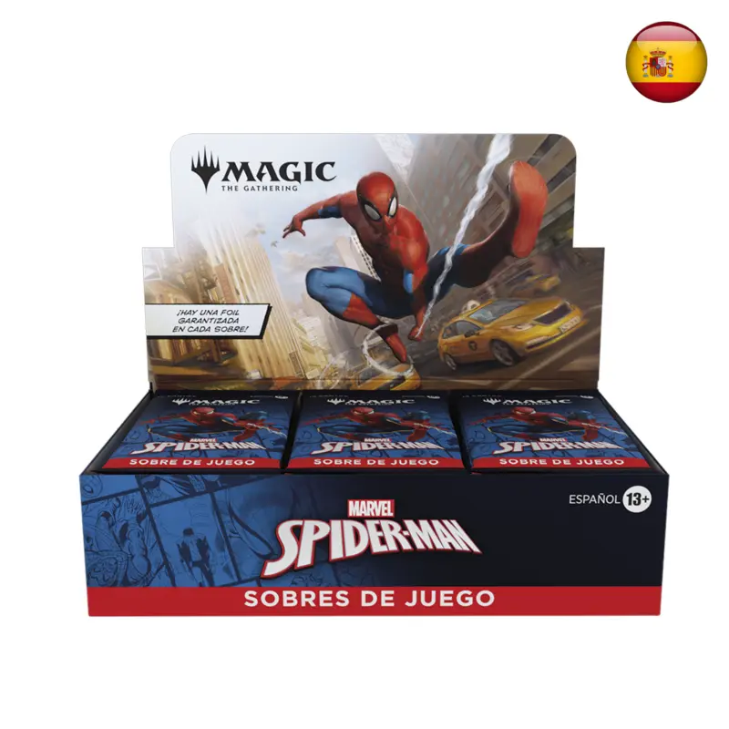 Marvel's Spider-Man - Caja de sobres de juego (Español)