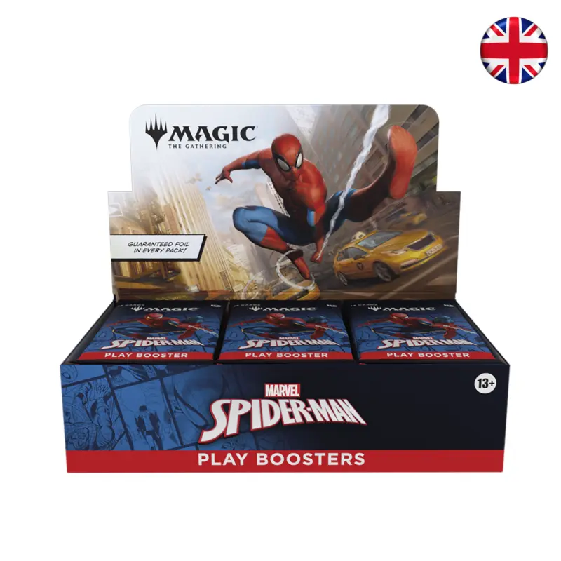 Marvel's Spider-Man - Caja de sobres de juego (Inglés)