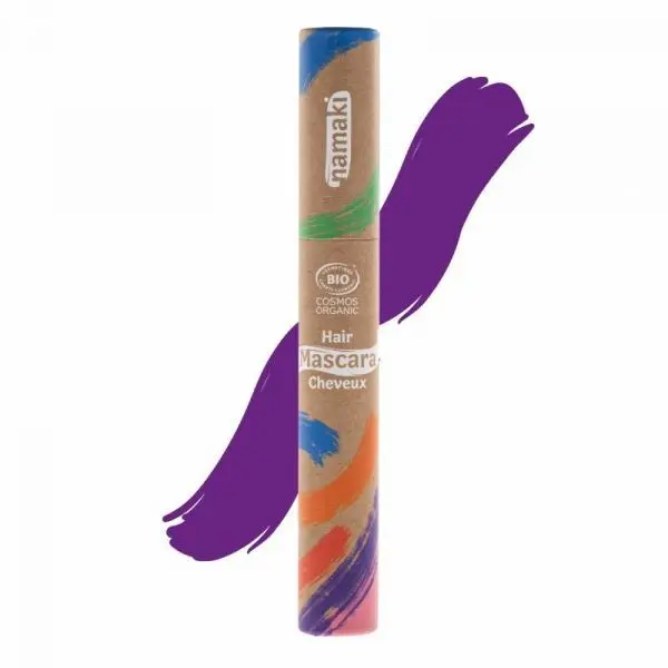 Mascarilla para el cabello morado Namaki - Coloración temporal ecológica para niños