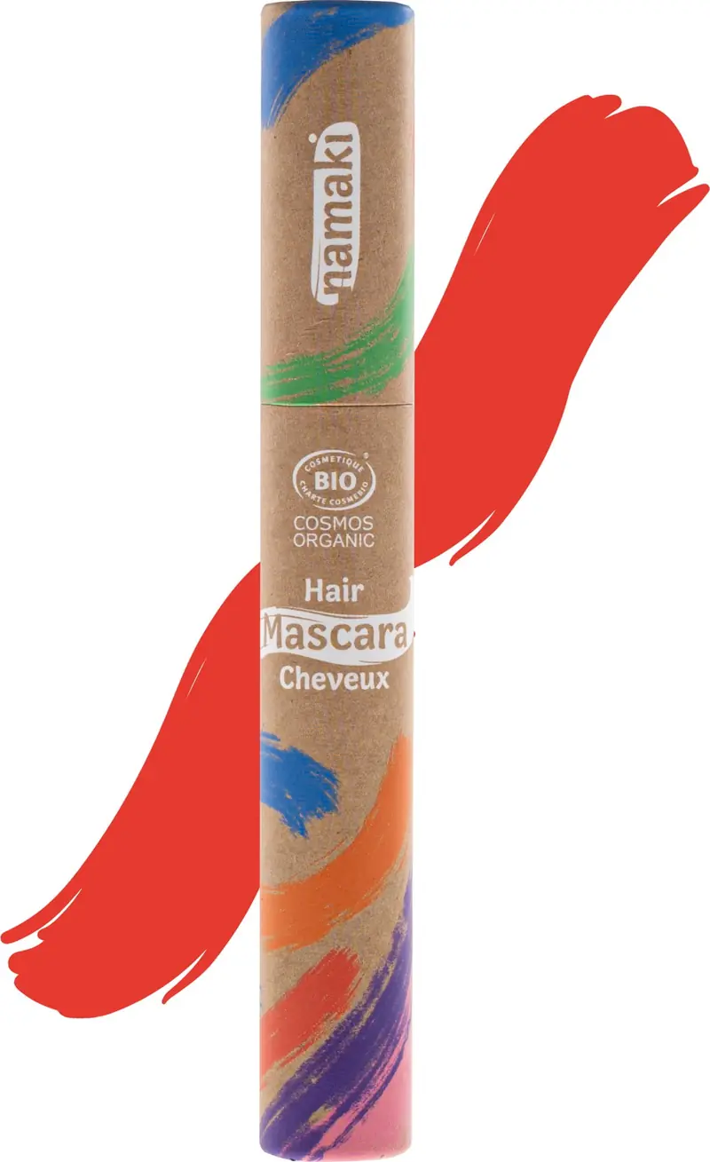 Mascarilla para el cabello rojo Namaki - Coloración temporal ecológica para niños
