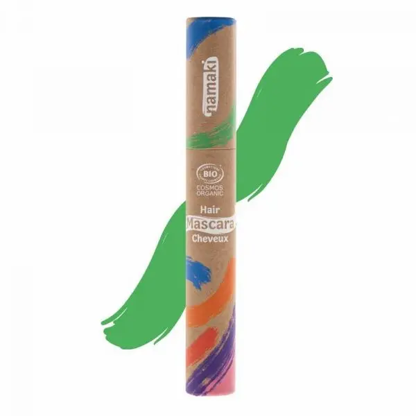 Mascarilla para el cabello verde Namaki - Coloración temporal ecológica para niños